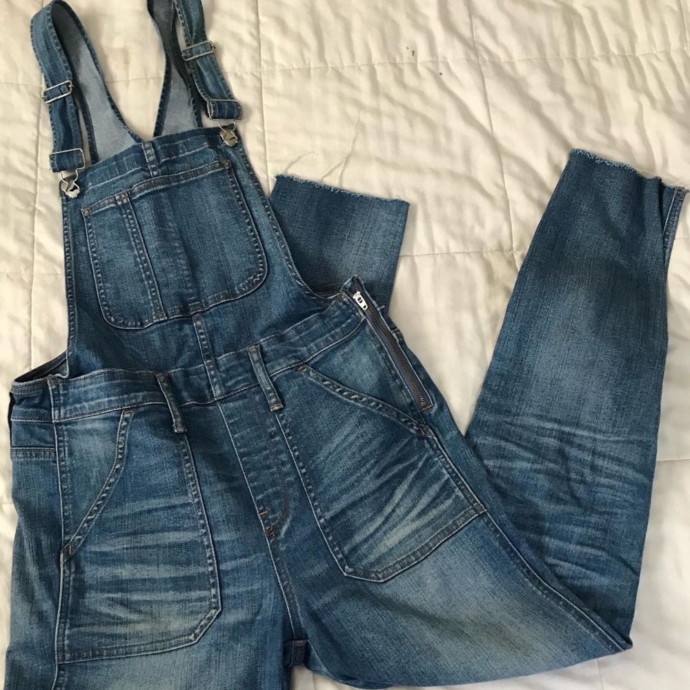 Madewell Medium Denim Overalls